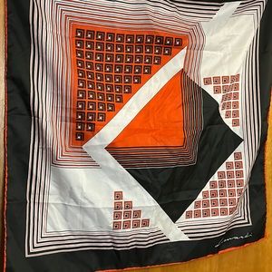 Leonardi Vintage Red Scarf